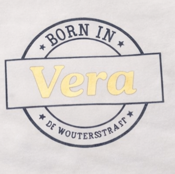 Baby Romper gepersonaliseerd met Made in, naam en plek of jaar gemaakt door Bicreatief