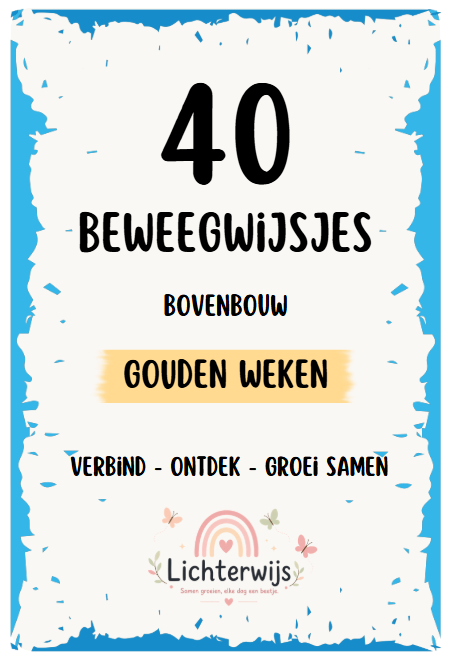 Beweegwijsjes bovenbouw 40 vrolijke beweegkaarten