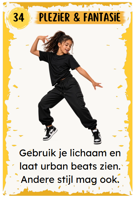 Beweegwijsjes bovenbouw 40 vrolijke beweegkaarten