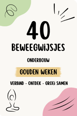 Beweegwijsjes onderbouw 40 vrolijke beweegkaarten
